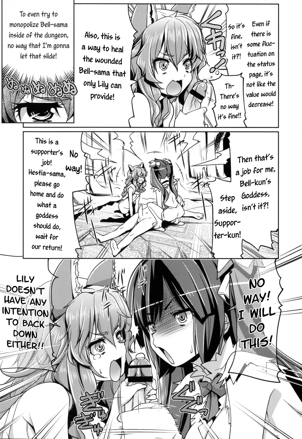 Hentai Manga Comic-Despite Being Inside of The Dungeon, The Goddess and Supporter Still Got Creampied-Read-5